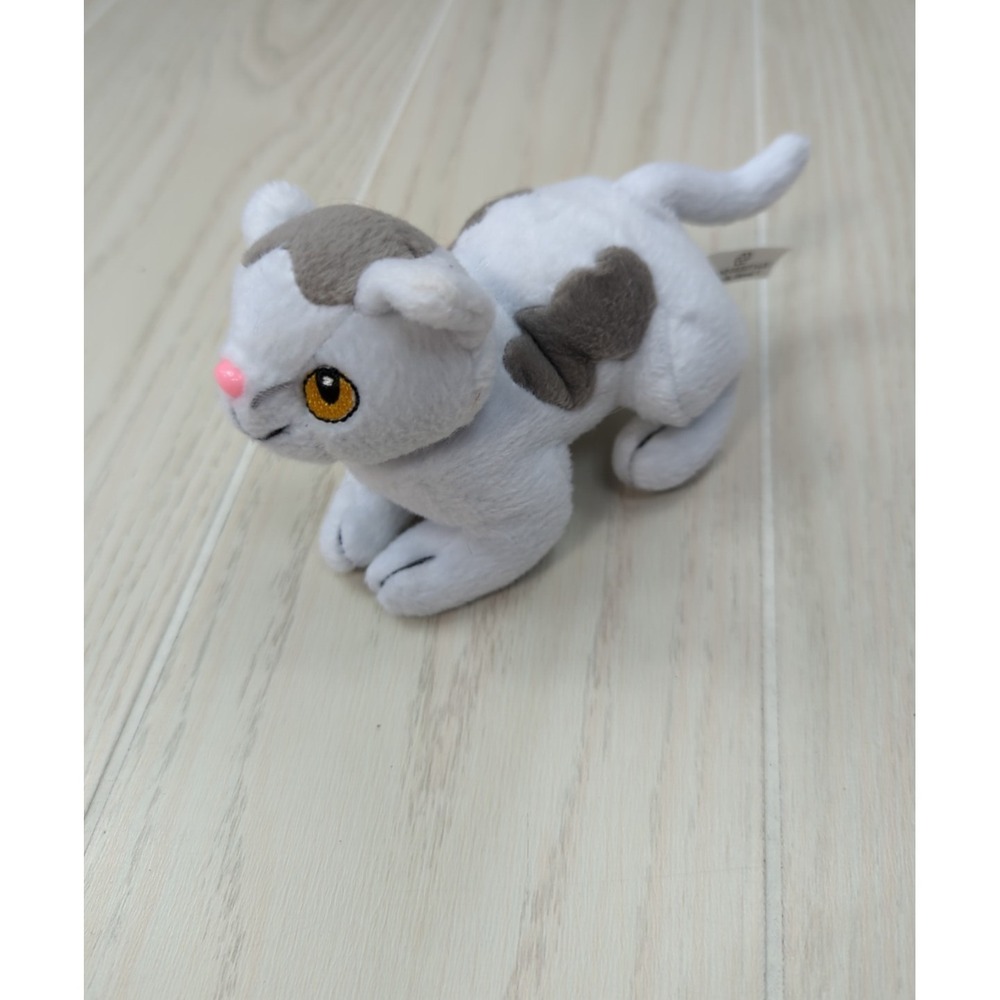 Island Heritage Hawaii Kalapana Plush White Gray mini Cat book character toy